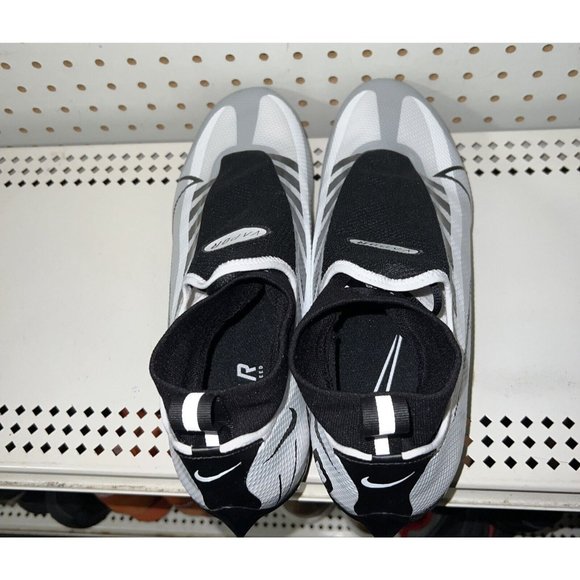 Nike Vapor Edge Pro 360 Mens Football Cleats Size 13 Gray White Black - Picture 2 of 8
